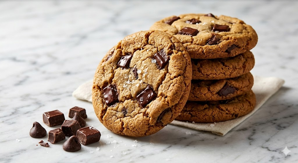 Galletas con chispas de chocolate