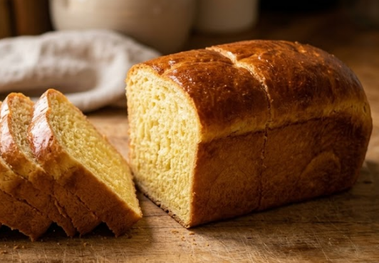 Pan de molde brioche